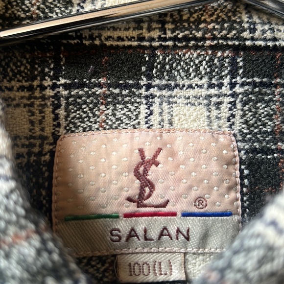 Vintage YSL Flannel - Picture 5 of 5